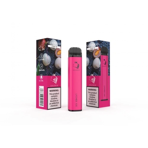Gunnpod 2000 puhaltaa elektronista savuketta 8 ml
